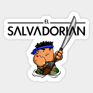 El Salvadorian Sticker